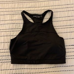 Outdoor voices tech sweat crop top